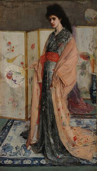 James Abbott McNeil Whistler La Princesse du pays de la porcelaine France oil painting art